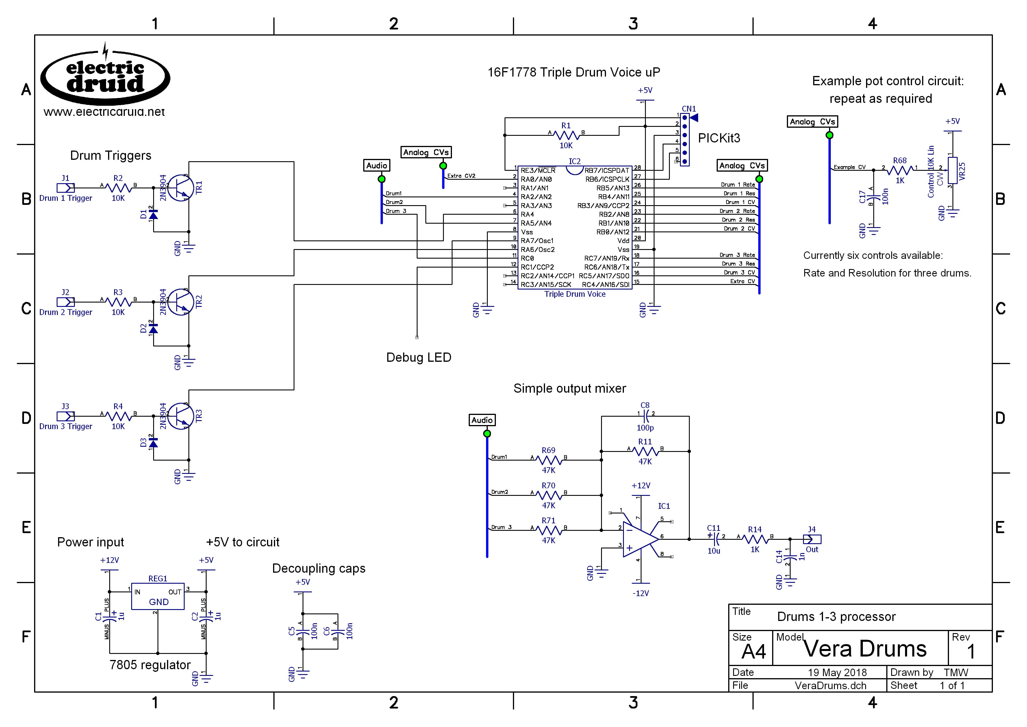 Схематики для create. ADSR Envelope Generator schematics.